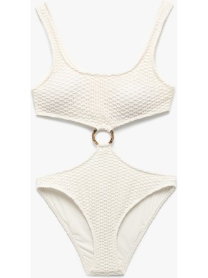 Koton Aksesuar Detaylı Fileli Mayokini