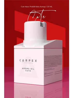 Carpex Cute Maxx Pro600 Koku Kartuşu 120 ML Classic Seri