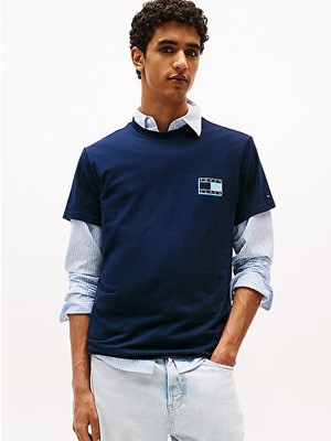 Erkek Mavi S/s Tişört