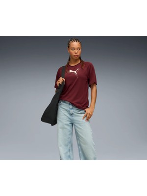 Puma Evostrıpe Graphic Tee Kadın T-Shirt Nefes Alabilir Kumaşla Şık Tasarım Kısa Kol