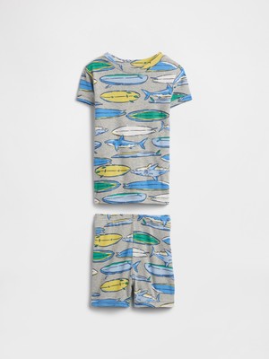 Gap Bebek Çok Renkli Organik Pamuk Pijama Takımı