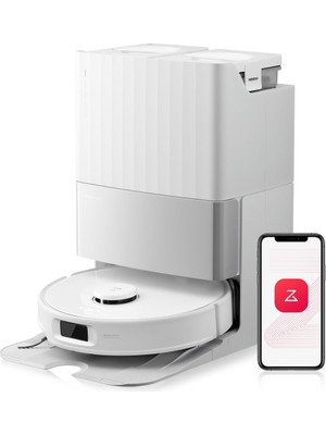 Roborock Qrevo Edge 5V1 Akıllı Robot Süpürge - Beyaz