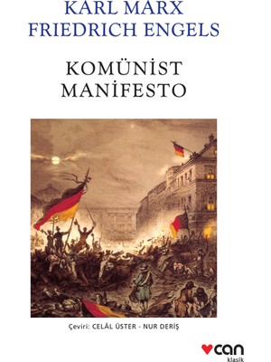 Can Yayınları Komünist Manifesto - Karl Marx ve Friedrich Engels Ciltsiz 136 Sayfa Türkçe Eser