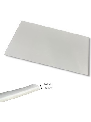  Beyaz Kesim Lastiği / Kesme Matı Çift Taraflı 45X30 cm Deri El Aleti