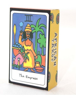 African Tarot Kartı 10,5*6 cm