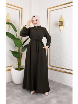 Kadın Mevlana Model Rabia Krep Ferace