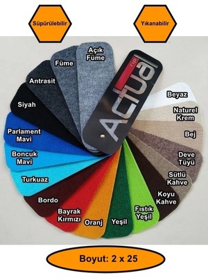 Zemin Için Rip Halı, Halıflex Zemin Kaplama Halısı, 2X25 Metre