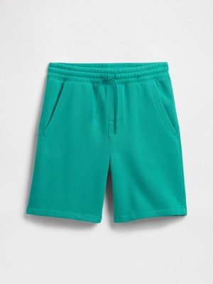 Gap Erkek Çocuk Yeşil Fleece Pull-On Şort