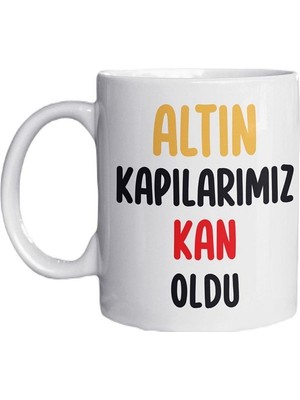 Kolpaçino Replik Yazılı Özel Tasarım Baskılı Kupa Bardak