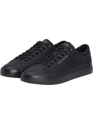 Erkek Bileksiz Vulkanize Sneaker - Siyah