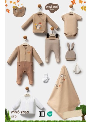 My Baby Kumsal Kirpi Desen 10'lu Set Hastane Çıkışı