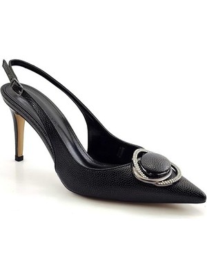 Ll 500 Günlük Kadın Topuklu Ayakkabı-Siyah