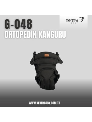 Nenny Baby Ortopedik Anne&bebek Kanguru 0-15 kg Ayarlanabilir Baş Desteği ile Konforlu Kullanım