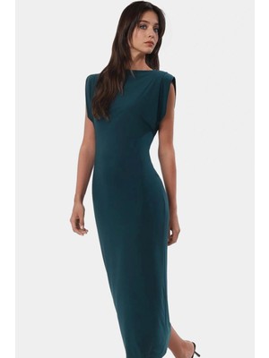 Nefes Alan Örme Bodycon Elbise 128 cm Boy Rahat Kalıp Şık Görünüm Kaliteli Işçilik Özel Tasarım