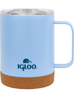 Çelik Mug Termos - Igloo - Cork - 350ml - Buzul Mavi - 205696