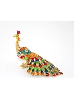 Swarovski Taşlı Tavuskuşu Model 1