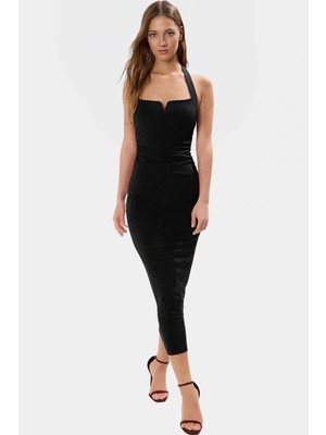 Maxi Bodycon Örme Elbise Yazlık Şık Premium Kalite Rahat ve Kullanım