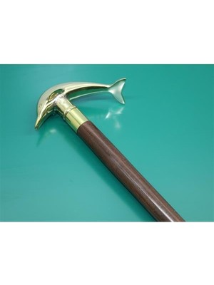 Pirinç Yunus Balıklı Baston