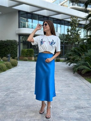 Tiana 15806 Saten Etek - Saks