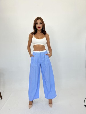 Tiana 7109 Pantolon-Dallas Çizgili