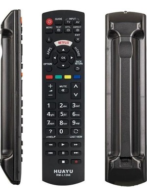 Huayu RM-L1268 Panasonic Netflix Tuşlu Universal Lcd Tv Kumandası