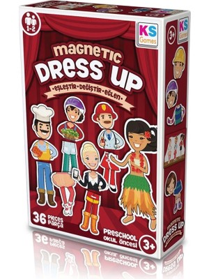 Bfs Nessiworld MD174 Ks, Magnetic Dress Up - Eşleştir・değiştir・eğlen / +3 Yaş