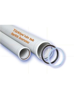 Ege Yıldız 50X2000 Pvc Boru 1,8 mm