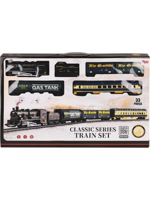 Bfs  FF-1601C Işıklı ve Sesli 33 Parça Classic Tren - Vardem Oyuncak