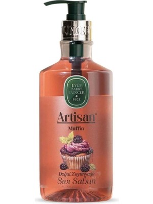 Bfs   Eyüp Sabri Tuncer Artisan Doğal Zeytinyağlı Sıvı Sabun 600 ml Muffin