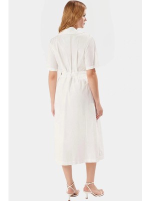 A Kesim Pamuklu Midi Elbise Rahatlık ve Şıklık Bir Arada Konforlu Kaliteli Işçilik