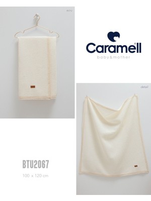 Caramell 100*120 Bebek Battaniyesi BTU2067 Bebek Battaniye