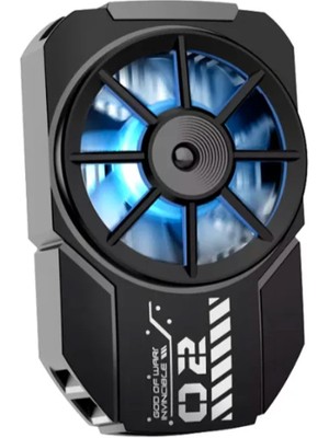 Aydoğan Ticaret44 Dl-A2 Cep Telefonu Soğutma Fanı Gamer Oyuncu Radyatör Soğutucu