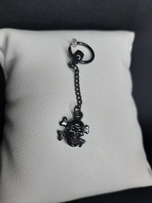 Kuru Kafa Unisex Çelik Küpe