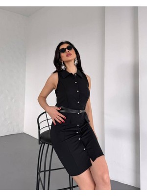 Tiana Gömlek Yaka Elbise