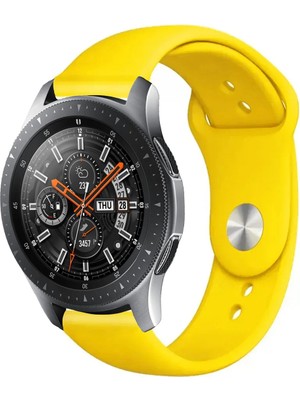 Tagomoon Samsung Galaxy Watch 46MM Akıllı Saat Uyumlu Yumuşak Dokulu Silikon Kordon Kayış