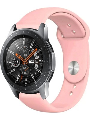 Tagomoon Samsung Galaxy Watch 46MM Akıllı Saat Uyumlu Yumuşak Dokulu Silikon Kordon Kayış