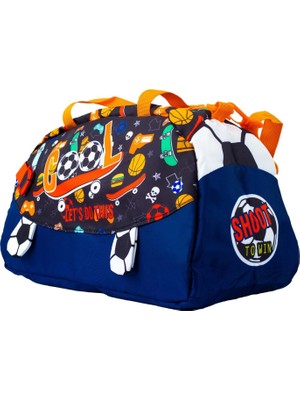 4Berry Cool Futbol Temalı Çocuk Çantası Dayanıklı Polyester 2 Litre Kapasite ile Enerjik Tasarım