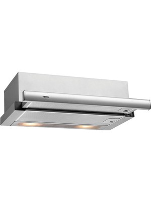 Teka TL 6310 Sürgülü Aspiratör 332 m³/h Inox Renkli Mekanik Kontrol Özellikli  40474250