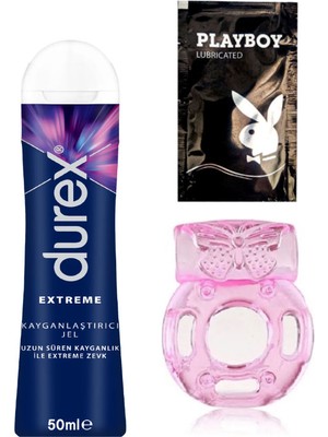 Durex Extreme Analjel 50 ml + Penisinize Titreşimli Halka - Penisyüzüğü + Hediye