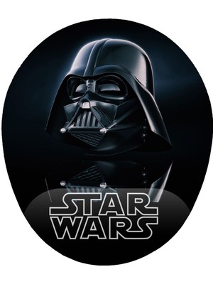 Hamiki Star Wars Darth Vader Bilek Destekli Mouse Pad Ergonomik Kaymaz Taban Mousepad Fare Altlığı