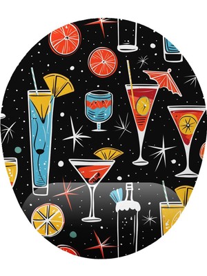 Hamiki Summer Tasarım Bilek Destekli Mouse Pad Ergonomik Kaymaz Taban Mousepad Fare Altlığı