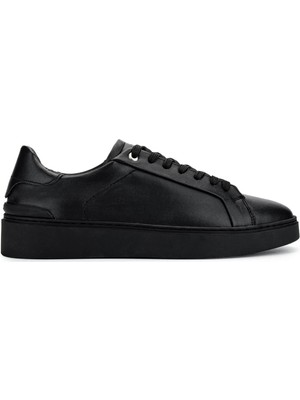 Tamer Tanca Erkek Hakiki Deri Siyah Deri Sneakers & Spor Ayakkabı 1149 Envıe Erk Ayk Y25 Sıyah Dr