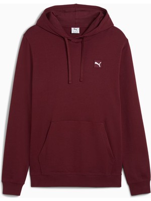 Puma Essentials Elevated Erkek Bordo Sweatshirt (684728-96)