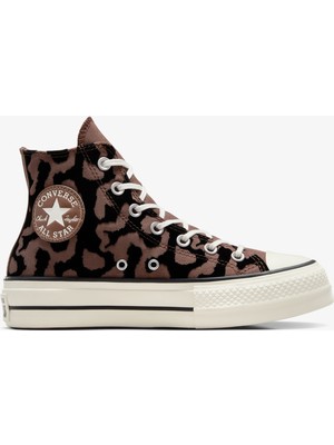 Converse Chuck Taylor All Star Lift Kadın Kahverengi Platform SNEAKER.202