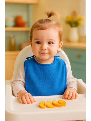 Ender Home CottonVerse 2'li Bebek Mama Önlüğü – %100 Pamuk Havlu 25x30 cm