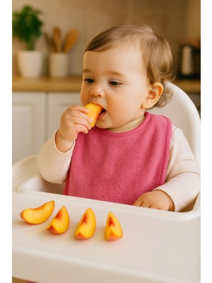 Ender Home CottonVerse 2'li Bebek Mama Önlüğü – %100 Pamuk Havlu 25x30 cm