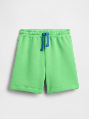 Gap Erkek Bebek Açık Yeşil Pull-On Şort Desensiz Rahat Kesim Yazlık Konforlu Tasarım