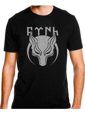 Alfa Giyim Alfa Kurt Börü Türk Baskılı Tişört