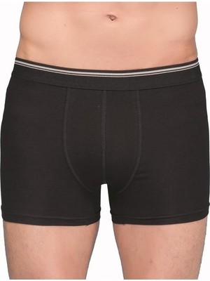 Erkek Elastan Boxer Siyah