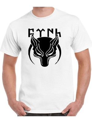 Alfa Giyim Alfa Kurt Börü Türk Baskılı Tişört